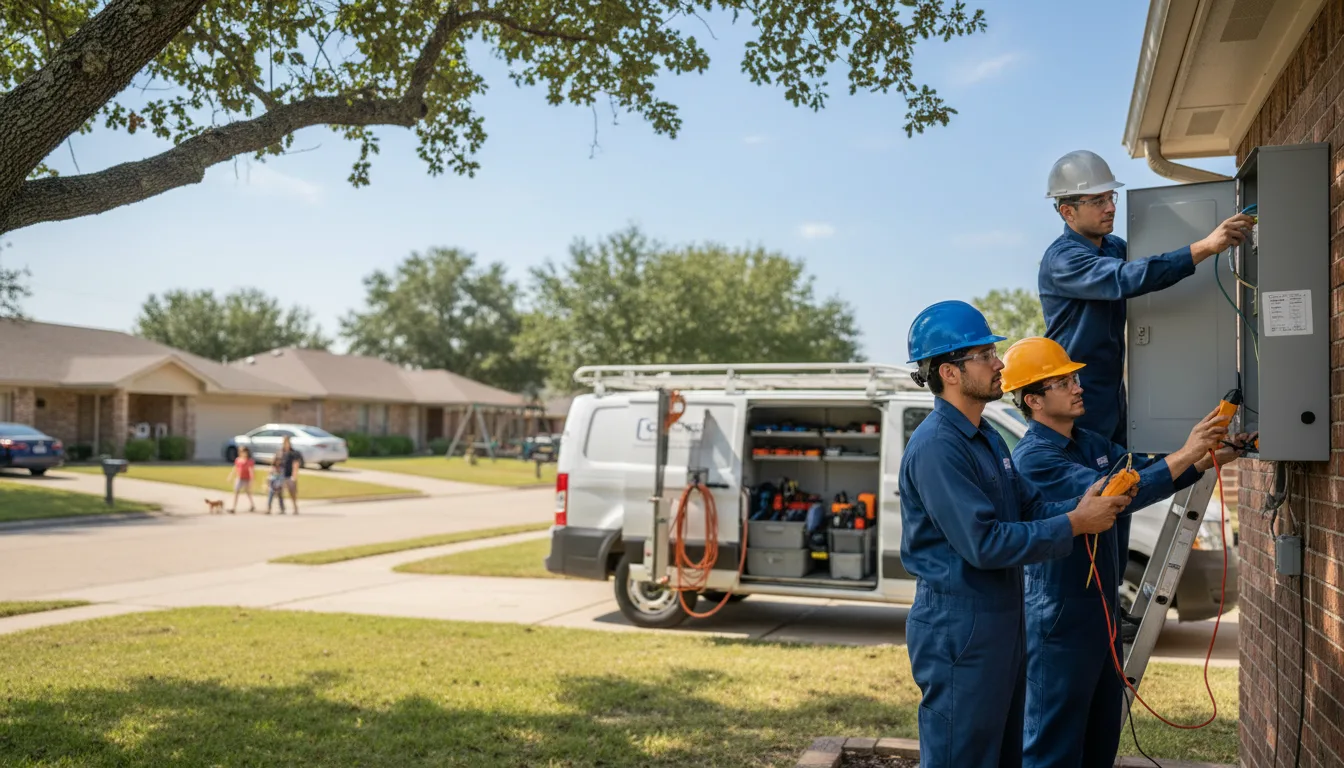 Certified electrician providing emergency electrical services in Sigel, PA